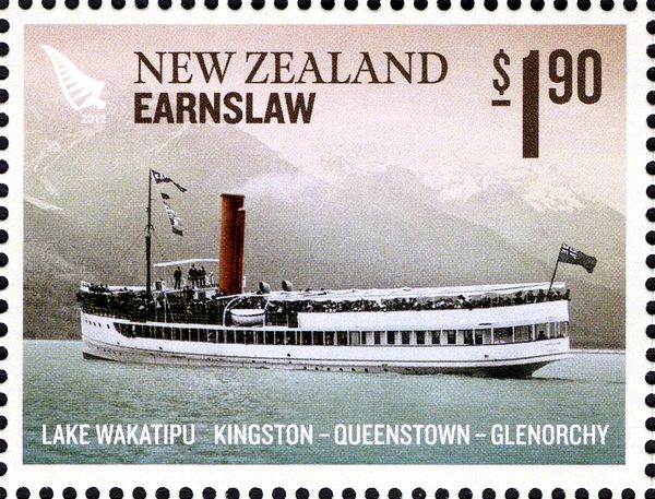 Earnslaw, steamer, Lake Wakapitu