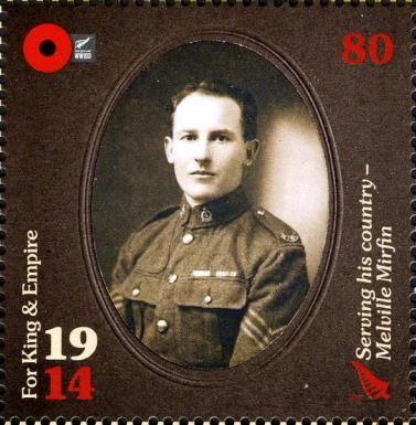 Serving his country - Melville Mirfin