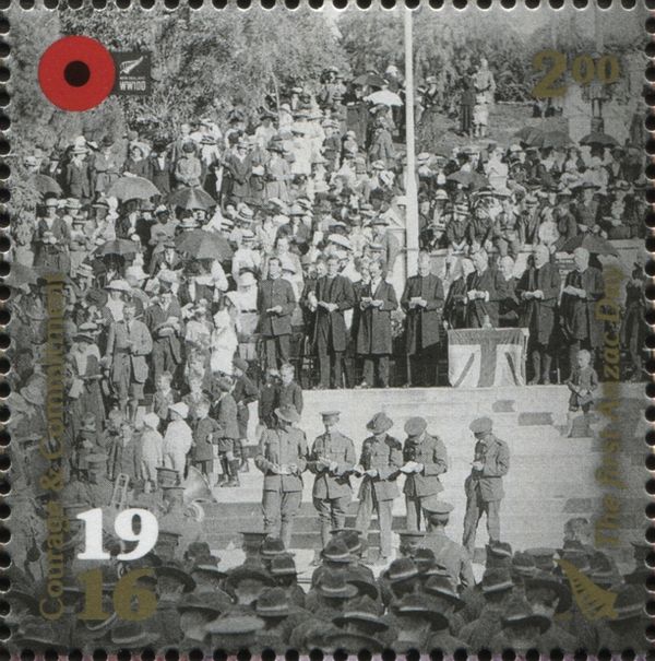 The first Anzac Day 