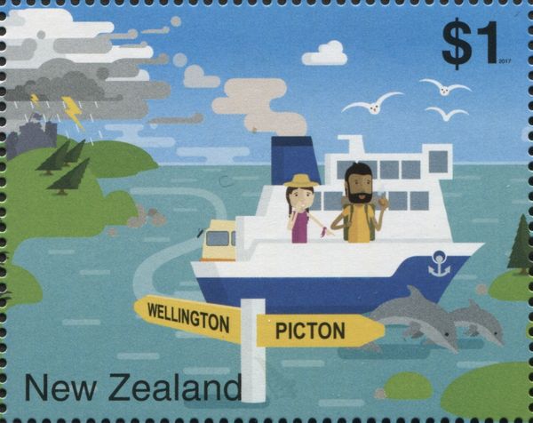 Cook Strait / Wellington Picton Ferry