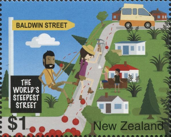 Dunedin / Baldwin Street - The World's Steepest Street