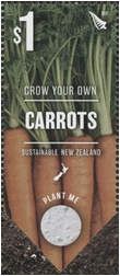 Carrots, attached seeds