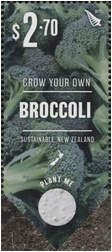 Broccoli, attached seeds