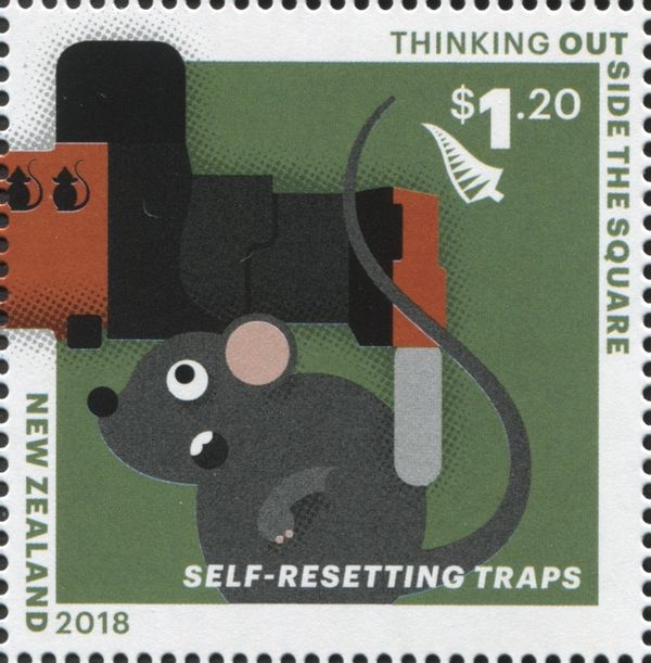 Self-resetting Traps