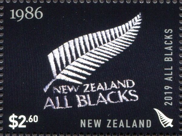New Zealand All Blacks Emblem From 1986