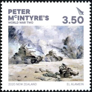 Battle Scene From El Alamein
