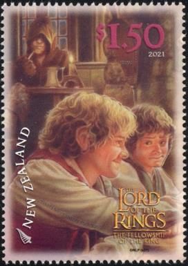 Frodo & friends in the Prancing Pony