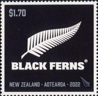 Black Ferns Women's Rugby Team Logo