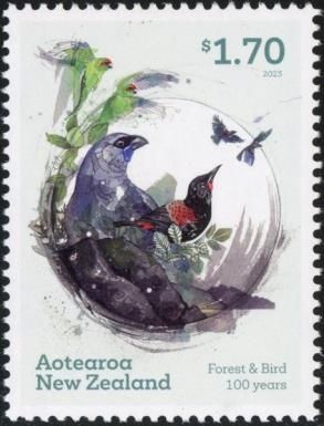 Kokako, Tīeke, Kākāriki and Tūī Birds