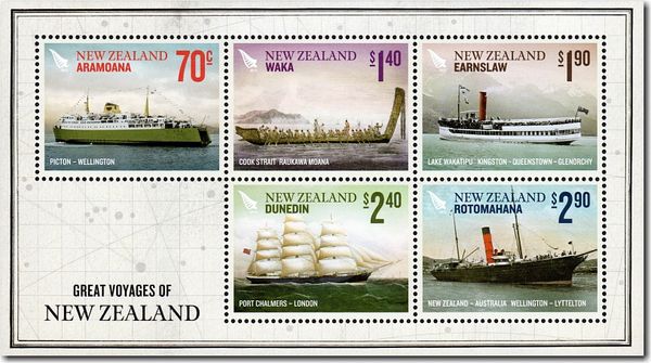 Great Voyages of New Zealand
