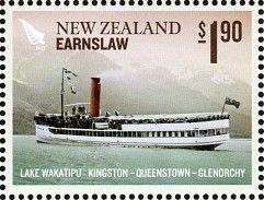 Earnslaw, steamer, Lake Wakapitu