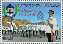 Policemen on parade