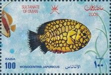 Pineconefish (Monocentris japonicus)