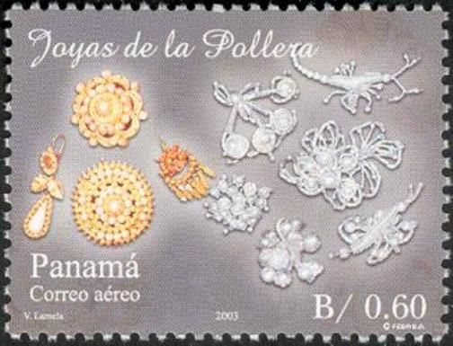 Jewels of the Pollera - Brooches