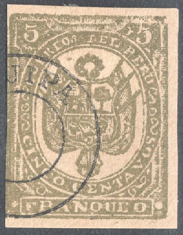 Coat of Arms Overprinted