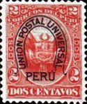 Definitives with horseshoe overprint