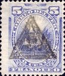 Definitives with triangle overprint