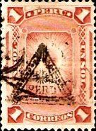 Definitives with triangle overprint
