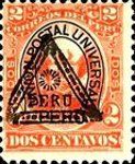 Definitives with triangle and horseshoe overprint