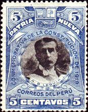 Augusto B. Leguia - New Constitution