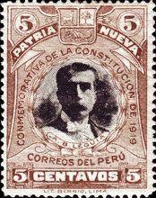 Augusto B. Leguia - New Constitution