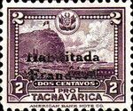 Stamp pro Tacna and Arica - overprint