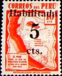 Highway Map of Peru - surcharged