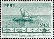 Fishing boat and fishes
