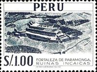 Inka-Fortress at Paramonga