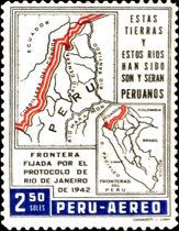 Border after Rio de Janeiro Agreement