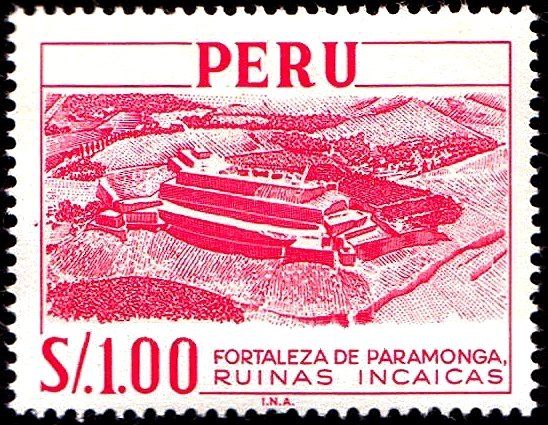 Inka-Fortress at Paramonga