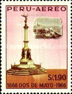 Monument and Battle Scene