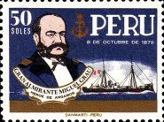 Admiral Grau and "Huascar" Coastal Defense Ship
