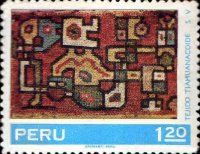 Textile - Tiahuanacoide cloth