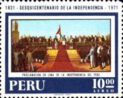 Independence - Independence Proclamation in Lima
