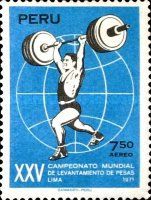 Weight Lifter and Globe