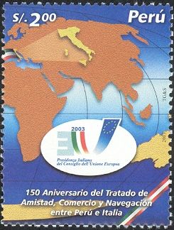 Friendship, Trade and Navigation: Italy and Peru