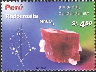 Minerals of Peru - Rhodocrosite