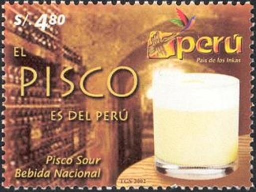 Cave, Pisco sour in Glass