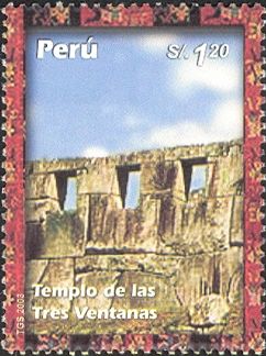 Machu Picchu - Three windows Temple