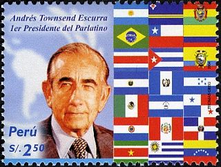 Andrés Townsend Escurra, Flags of member countries