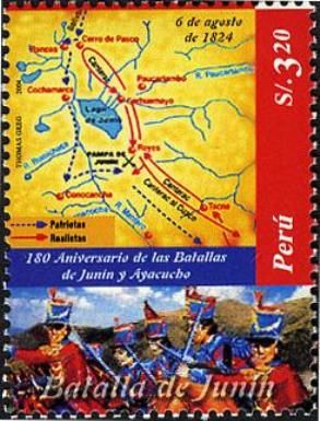 Battle of Junin Map