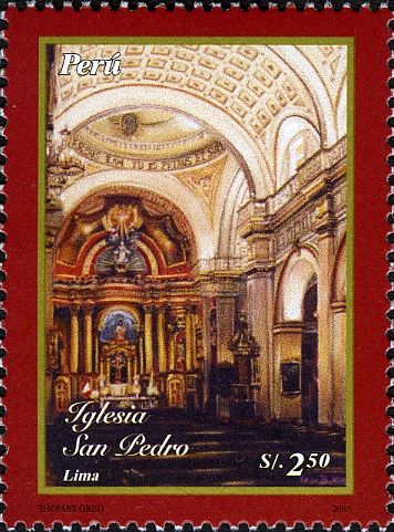 San Pedro Church, internal view