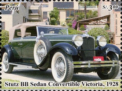 Stutz BB Sedan Convertible