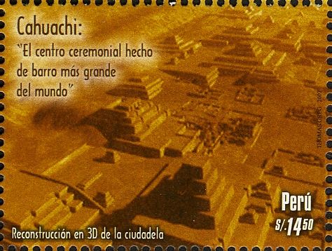 3D reconstruction of Cahuachi