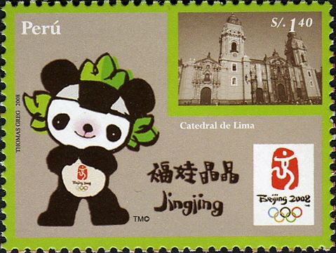 Mascot Jingjing (panda)