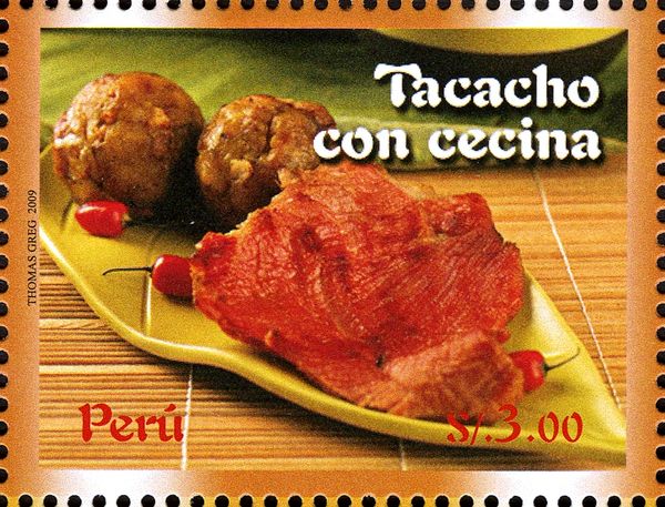Tacacho con cecina