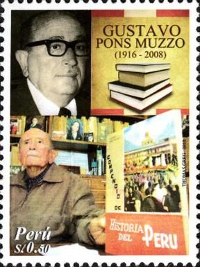 Gustavo Pons Muzzo and books