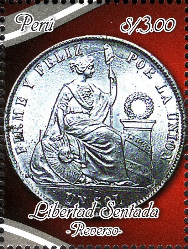 Sitting Liberty - back