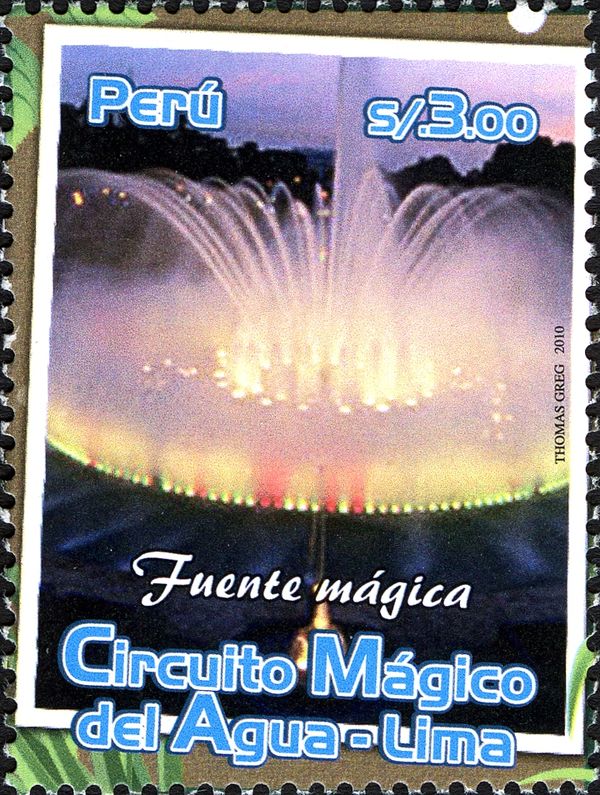 Illuminated Fountain